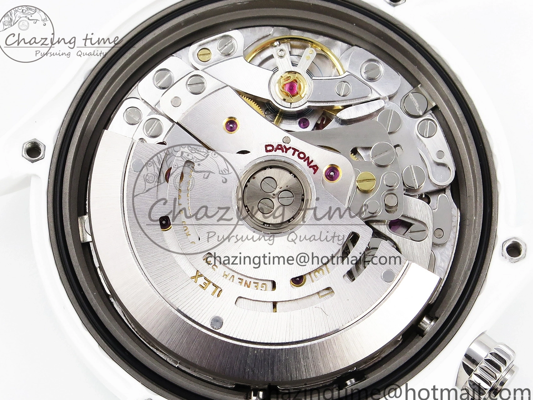 1224 Daytona AET White Ceramic Case and Bracelet Tiffany Blue Dial SA4130 V GoAnywhere 1889